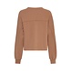 MSCH Briena Slit Sweatshirt - Toasted Coconut Brown