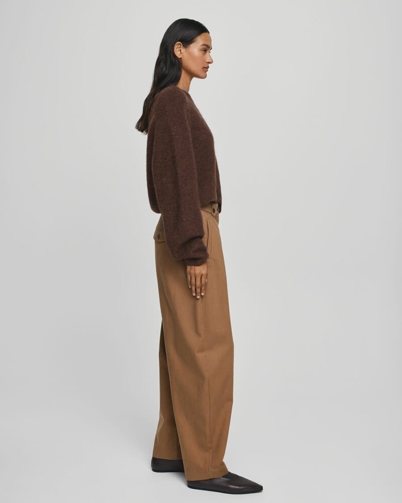 MSCH Gweneth HW Pants - Toasted Coconut