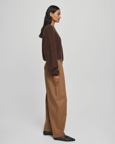 MSCH Gweneth HW Pants - Toasted Coconut