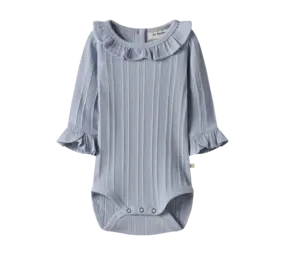 Lil' Atelier Tansy LS Slim Body - Zen Blue