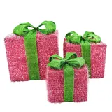 LED Cadeau - Roze/Groen LED Cadeau - Roze/Groen