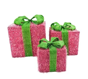 LED Cadeau - Roze/Groen LED Cadeau - Roze/Groen