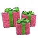 LED Cadeau - Roze/Groen LED Cadeau - Roze/Groen