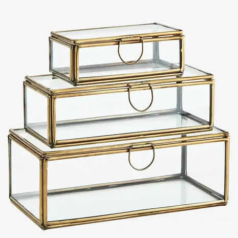 Madam Stoltz Glass box