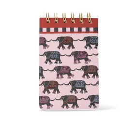 A Dopo Twin Wire Notepad - Elephant A Dopo Twin Wire Notepad - Elephant