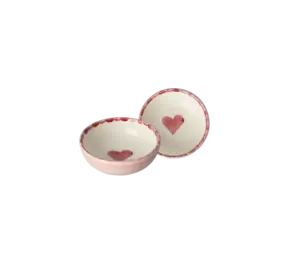 Rice Ceramic Dipping Bowl - Heart Rice Ceramic Dipping Bowl - Heart