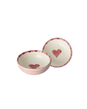 Rice Ceramic Dipping Bowl - Heart Rice Ceramic Dipping Bowl - Heart