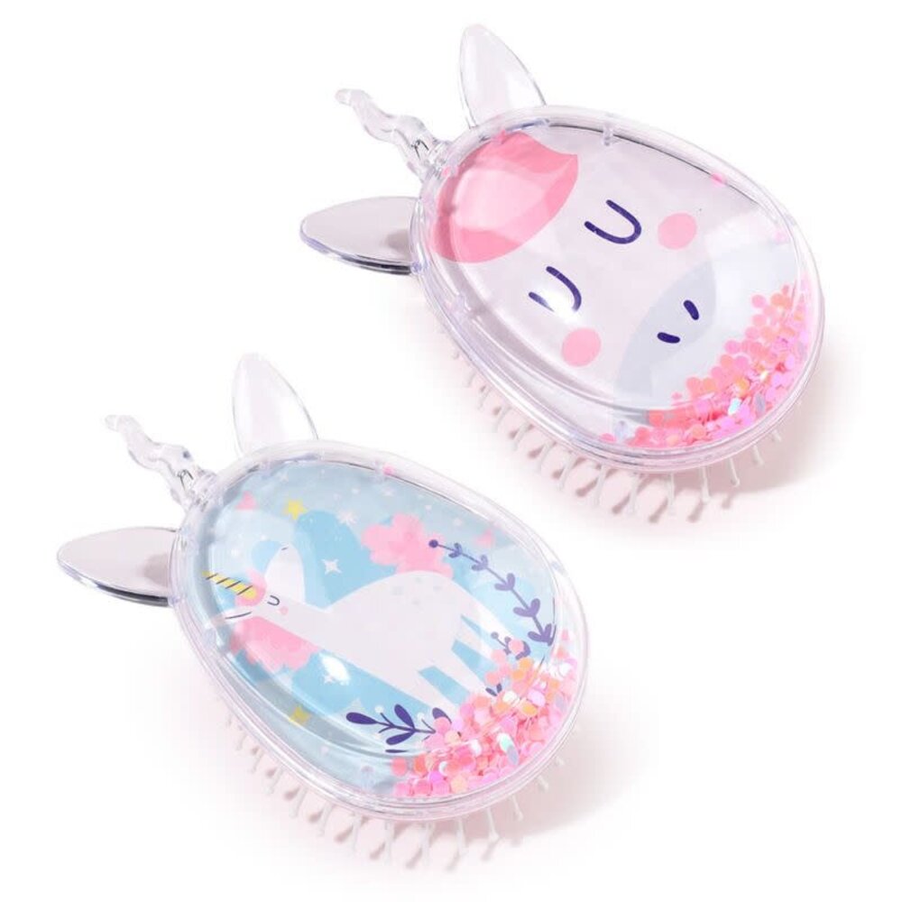 Eenhoorn Magie-vormige Glitter Haarborstel