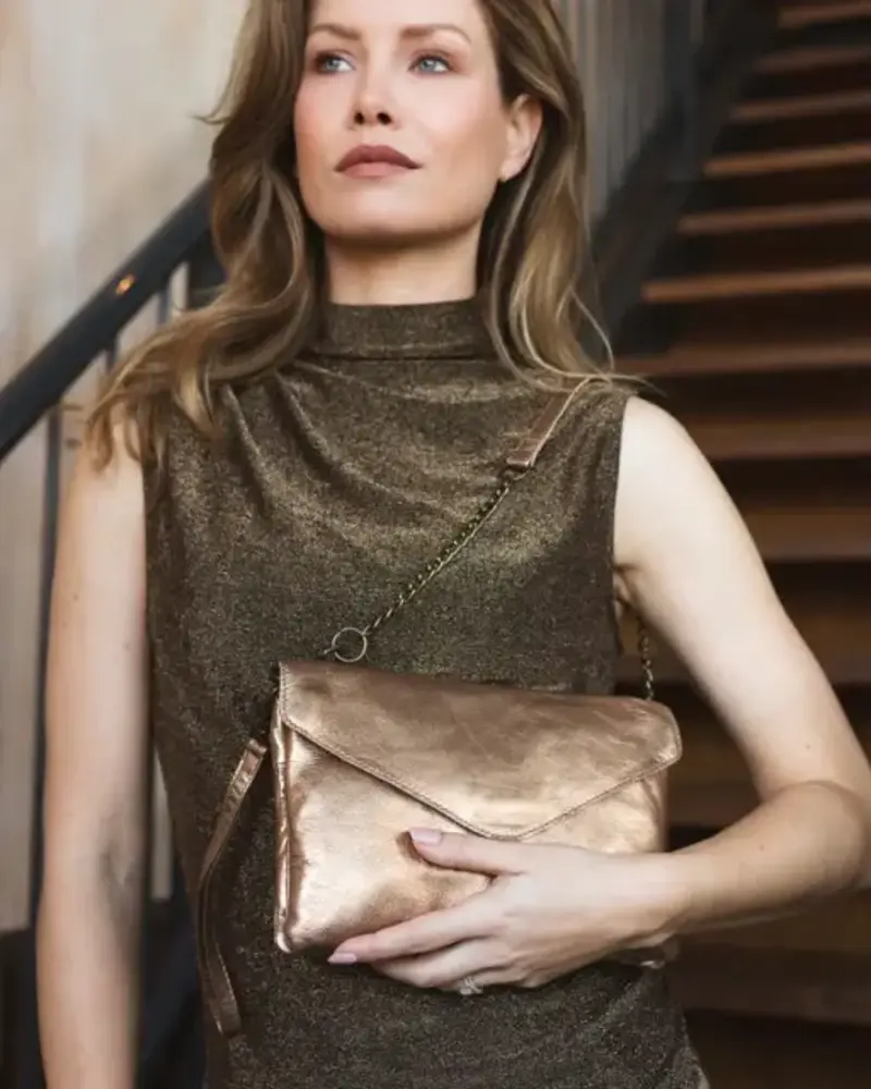 Chabo Bags Party Clutch - Copper Chabo Bags Party Clutch - Copper