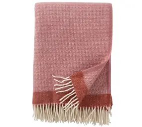 Klippan Plaid Harald - Dusty Rose/Copper Klippan Plaid Harald - Dusty Rose/Copper