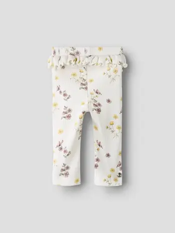 Lil' Atelier Gavo Efi Slim Legging - Coconut Milk Flower Mix Lil' Atelier Gavo Efi Slim Legging - Coconut Milk Flower Mix