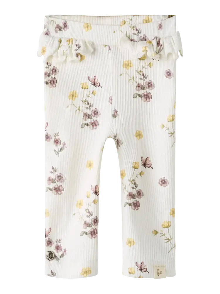 Lil' Atelier Gavo Efi Slim Legging - Coconut Milk Flower Mix Lil' Atelier Gavo Efi Slim Legging - Coconut Milk Flower Mix