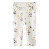 Lil' Atelier Gavo Efi Slim Legging - Coconut Milk Flower Mix
