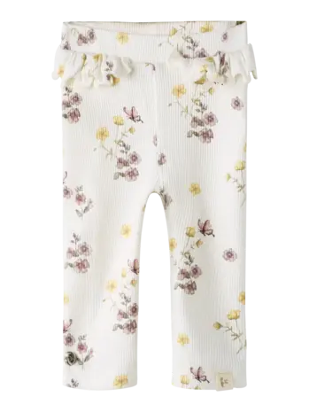 Lil' Atelier Gavo Efi Slim Legging - Coconut Milk Flower Mix Lil' Atelier Gavo Efi Slim Legging - Coconut Milk Flower Mix