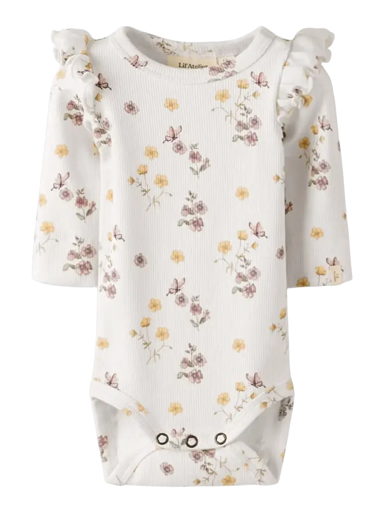 Lil' Atelier Gavo Eko LS Slim Body - Coconut Milk Flower Mix Lil' Atelier Gavo Eko LS Slim Body - Coconut Milk Flower Mix