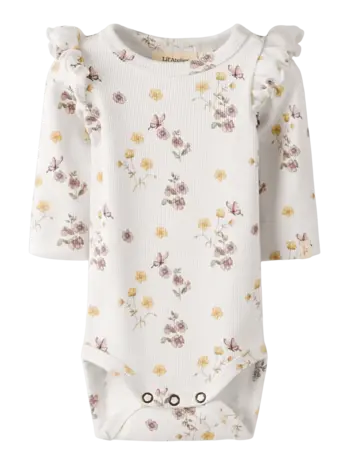 Lil' Atelier Gavo Eko LS Slim Body - Coconut Milk Flower Mix Lil' Atelier Gavo Eko LS Slim Body - Coconut Milk Flower Mix