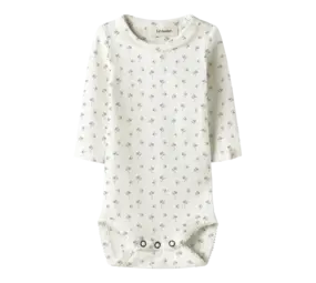 Lil' Atelier Gayo Sag LS Slim Body - Coconut Milk Bell Flower