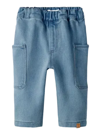 Lil' Atelier Lulia Baggy DNM Jeans 4017 – Medium Blue Denim