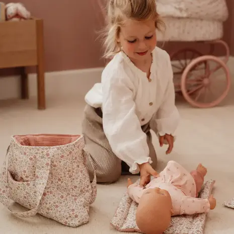 Little Dutch Poppen verzorgingstas Soft Flowers