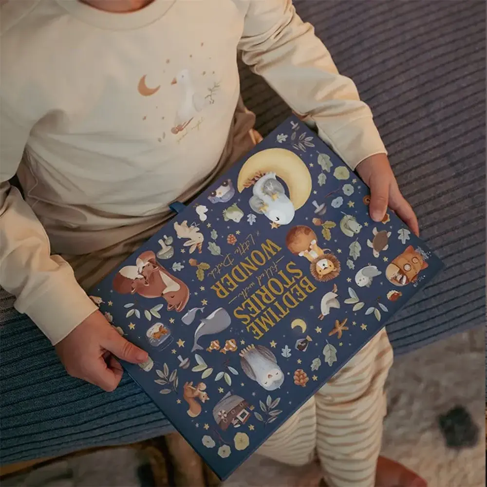 Little Dutch Verhalen projector zaklamp - Blauw