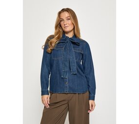 Peppercorn Madison Denim Shirt – Mid Blue Denim