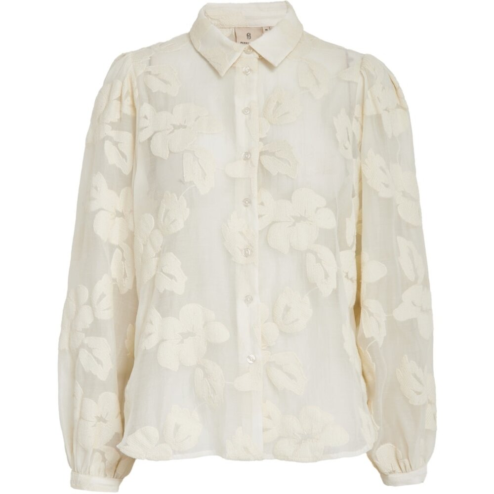 Peppercorn Magdalena Shirt – Whitecap Creme Jacq.