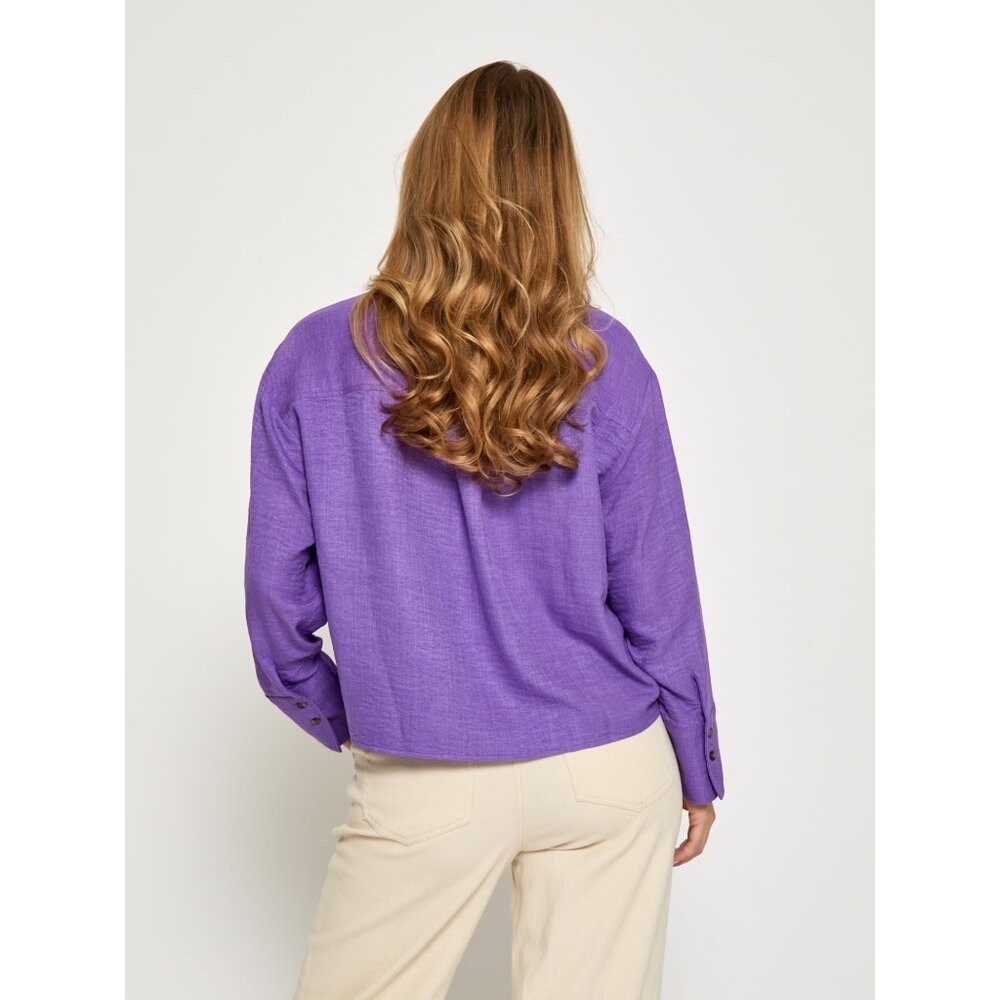 Peppercorn Gaby Short Shirt – Dewberry Lilac