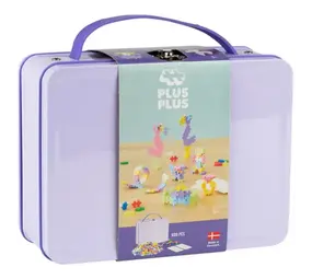 Plus Plus Reiskoffer pastel Plus-Plus: 600 stuks