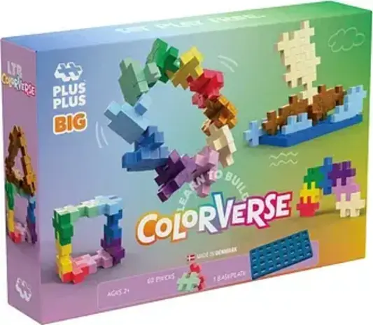 Plus Plus Learn To Build - Colorverse Plus-Plus BIG