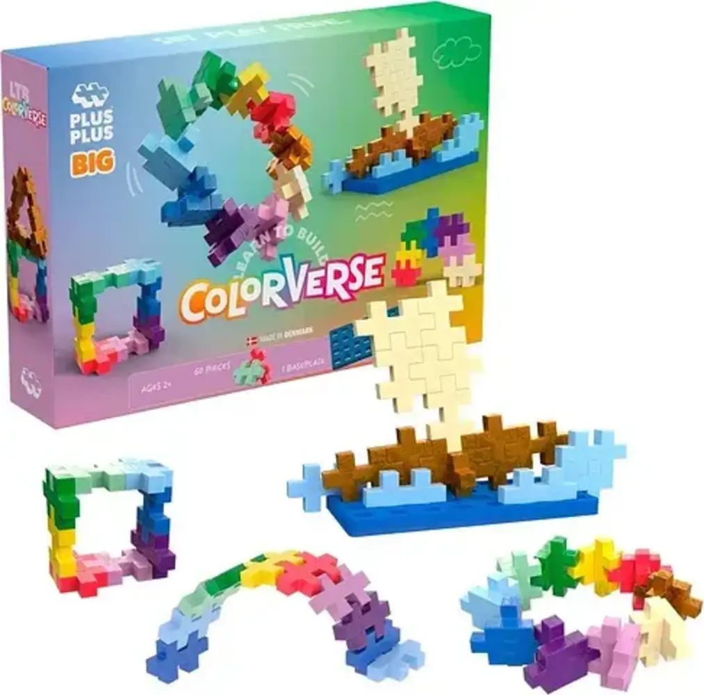 Plus Plus Learn To Build - Colorverse Plus-Plus BIG