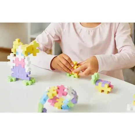 Plus Plus Opbergbox pastel BIG Plus-Plus: 70 stuks