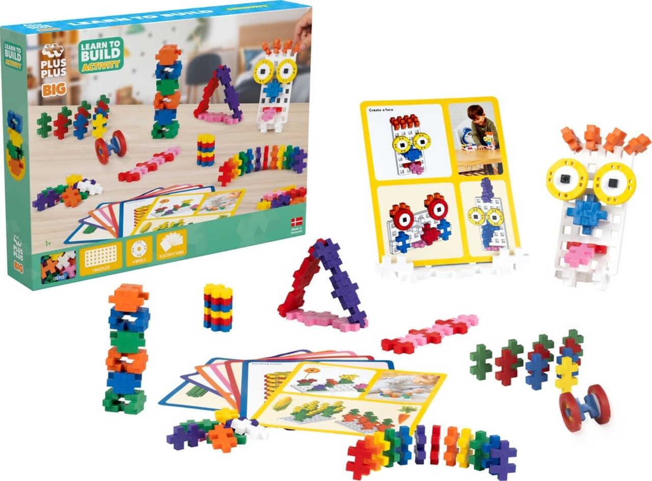 Plus Plus BIG Learn to Build - Activity Set