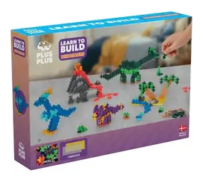 Plus Plus Learn To Build - Dino`s - 600 stuks