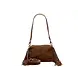Chabo Bags Suede Stormy Fringes Small - Cacao
