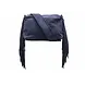 Chabo Bags Suede Stormy Fringes Small -  Navy Blue