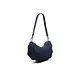 Chabo Bags Suede Bobby Banana Bag - Navy Blue