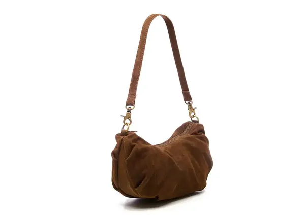 Chabo Bags Suede Bobby Banana Bag - Cacao