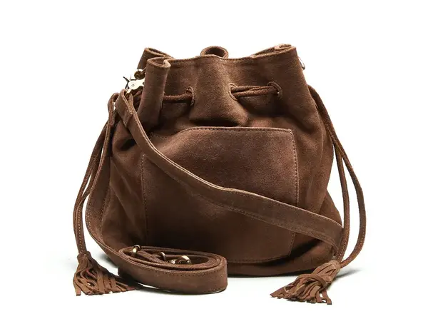 Chabo Bags Suede Posse Pouch - Cacao