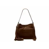Chabo Bags Suede Stormy Fringes Big - Cacao
