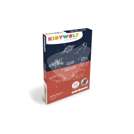 Kidywolf Refill Kidydraw Mini - Dinosaurs and Galaxy Kidywolf Refill Kidydraw Mini - Dinosaurs and Galaxy
