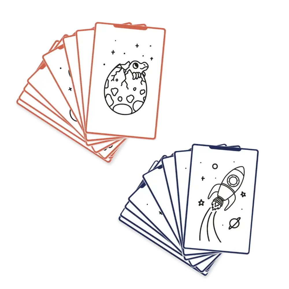 Kidywolf Refill Kidydraw Mini - Dinosaurs and Galaxy Kidywolf Refill Kidydraw Mini - Dinosaurs and Galaxy