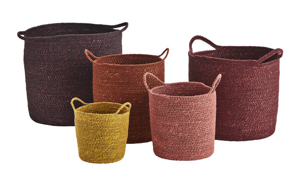 Madam Stoltz Seagrass basket w/ handles Madam Stoltz Seagrass basket w/ handles