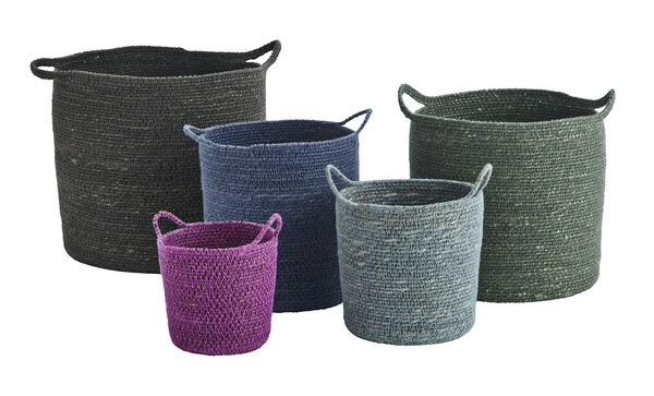 Madam Stoltz Seagrass basket w/ handles Madam Stoltz Seagrass basket w/ handles