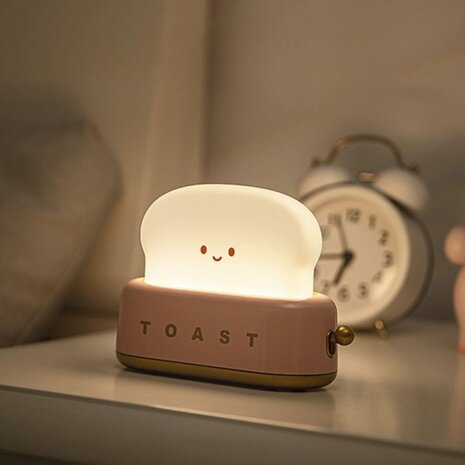 Mary's LED Lamp Toaster Pink