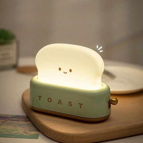 Mary's LED Lamp Toaster Green