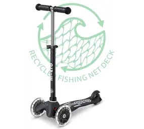 MicroStep Mini Micro step Deluxe ECO LED zwart