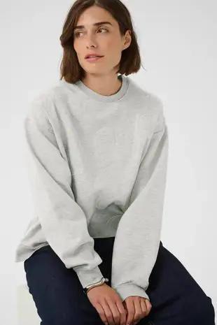 Culture Huxi Charlie Sweatshirt – Light Grey Melange