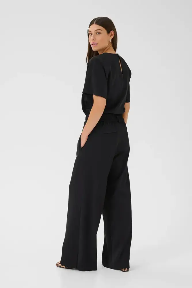 Culture Slinky Aram Pants – Black