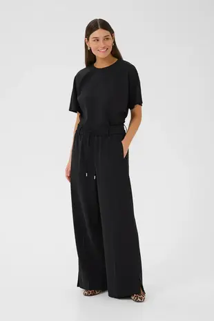 Culture Slinky Aram Pants – Black