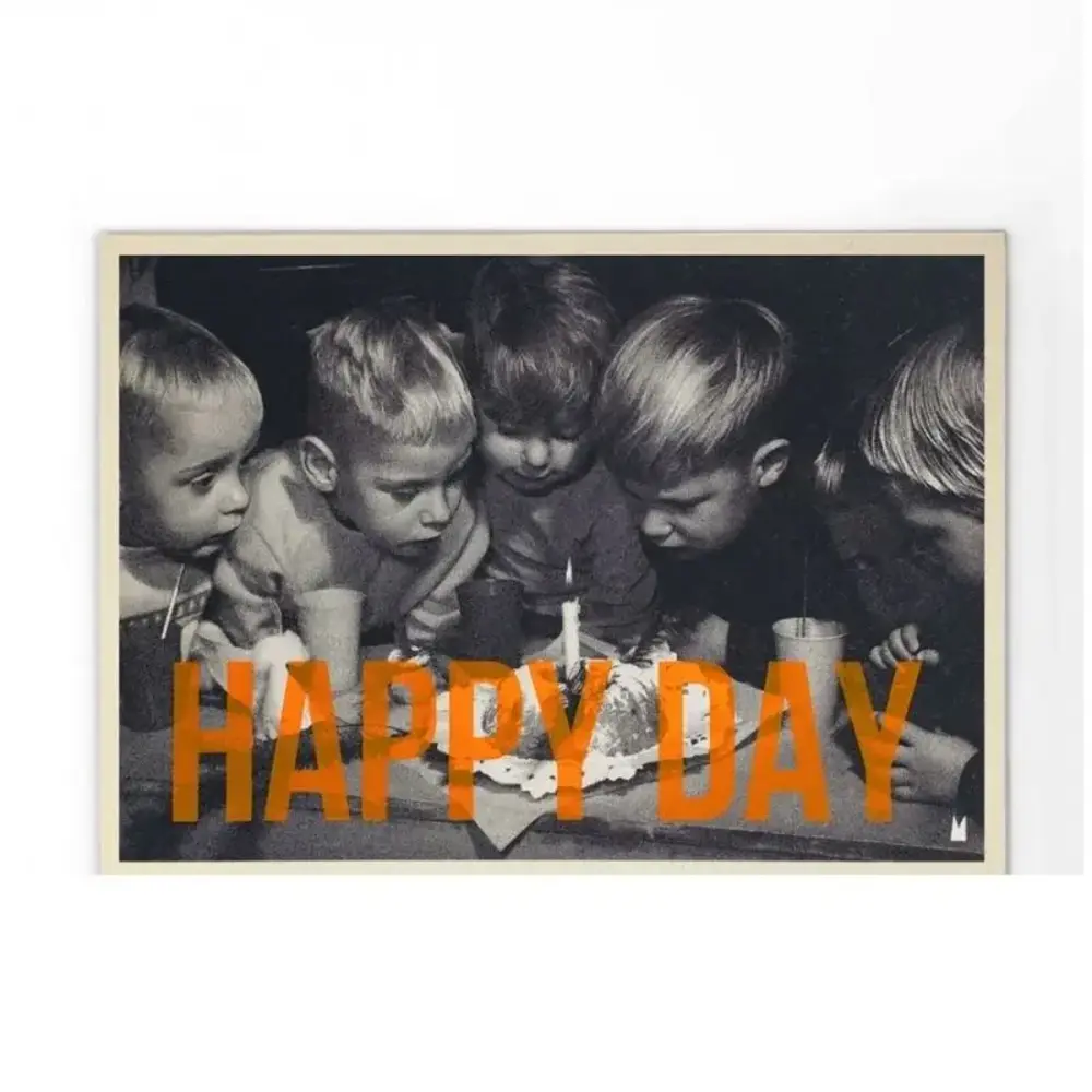 Minus Editions Poster HAPPY DAY